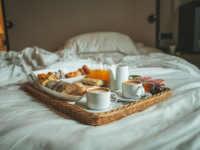 Café da manhã especial a dois